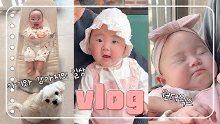 VLOG | 5개월 아기, 아직 4개월 원더윅스 진행중, 김포현대프리미엄아웃렛