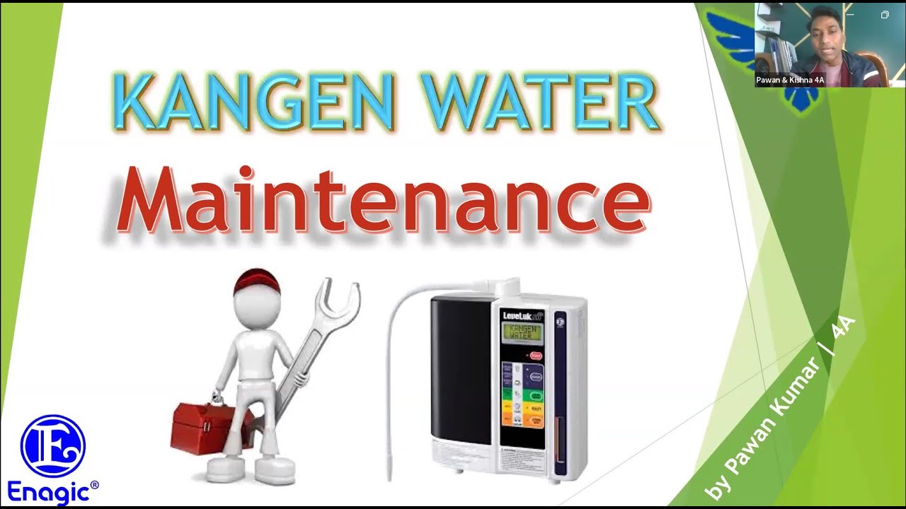 Kangen Water - Maintenance of Enagic Water Ioniser