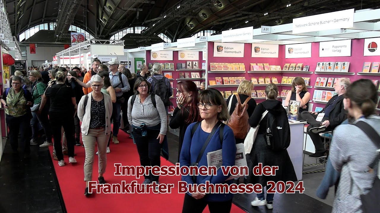 Impressionen von der Frankfurter Buchmesse 2024