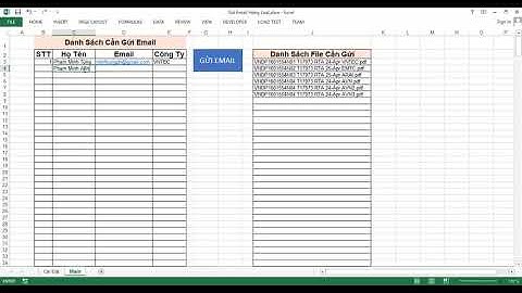 PHẦN MỀM TỰ ĐỘNG GỬI EMAIL VÀ ĐÍNH KÈM TẬP TIN CHO NHIỀU NGƯỜI