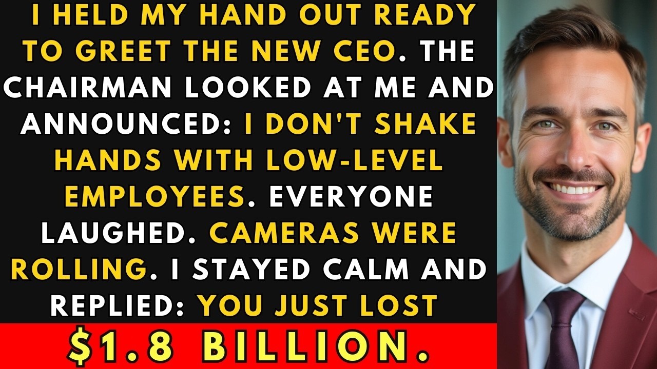 I Don't Shake Hands With Low-Level Employees, The Chairman Said—Next Morning, $1.8B Vanished
