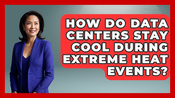 How Do Data Centers Stay Cool During Extreme Heat Events? - Internet Infrastructure Explained