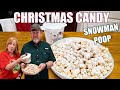 Christmas Candy Using Corn Pops Cereal SNOWMAN POOP