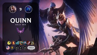 Quinn Mid vs Aurelion Sol - NA Master Patch 13.9