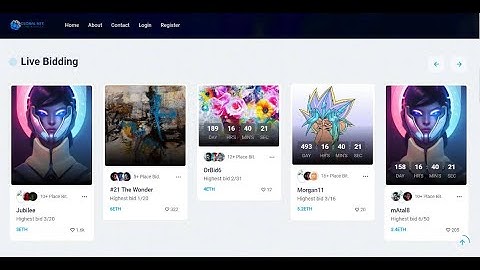 HOW TO DESIGN AN NFT MINTING WEBSITE