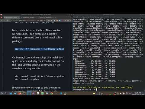 Using Nix as