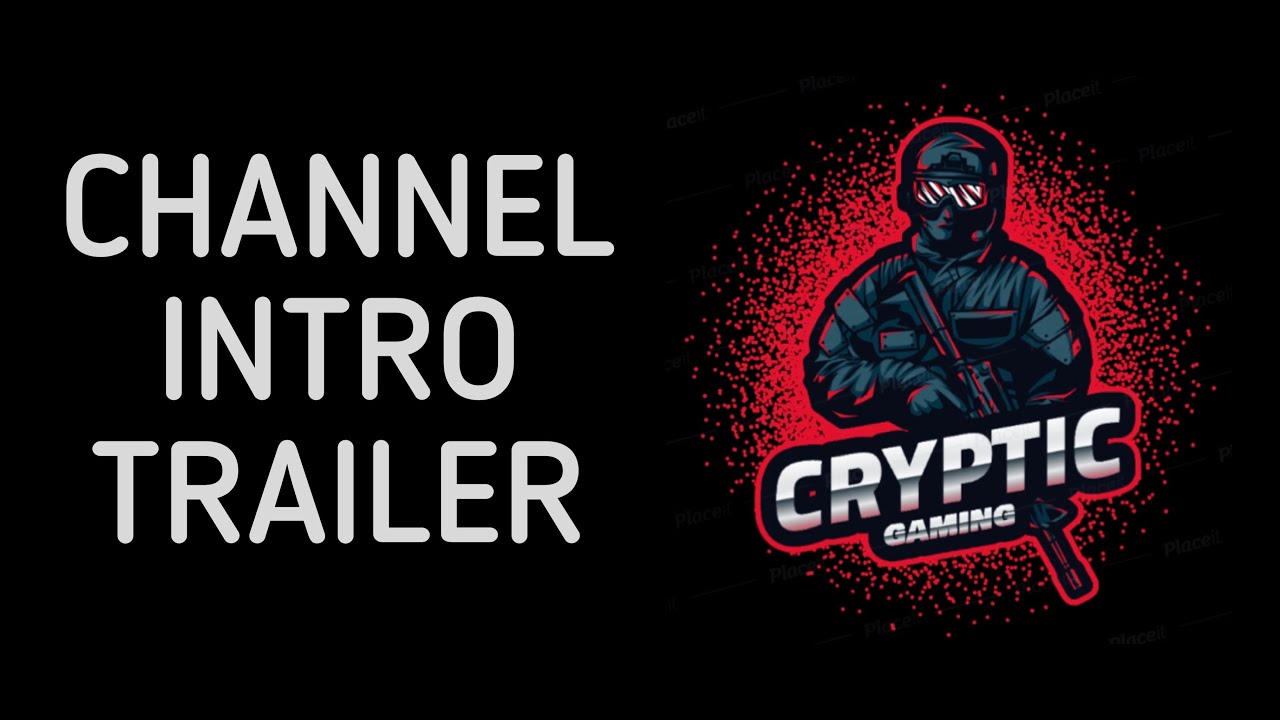 Cryptic gaming channel intro - YouTube
