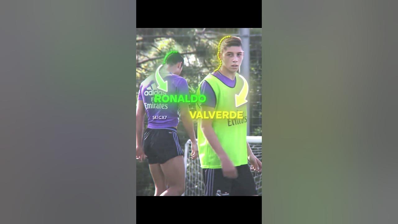 When Ronaldo Taught Valverde Shooting 🥶