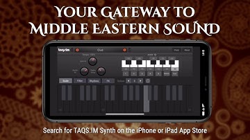 TAQS.IM Middle Eastern iOS Synth / Synthesizer for iPhone and iPad