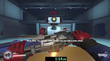 OW Tutorial speed run (4:08:00)