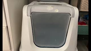So Phresh White Two Toned Flip Top Cat Litter Box Hood Review, Great Quality Litter Hood! It's Been