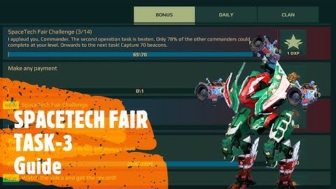 WAR ROBOTS SPACETECH FAIR EVENT || TASK-3 || GUIDE
