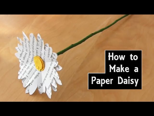 How to Make Book Page Paper Roses – With Love, Melissa