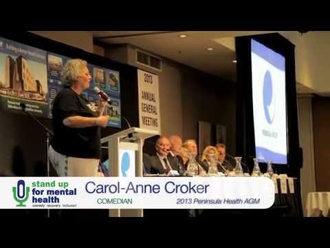 Peninsula Health AGM 2013 - Comedian Carol-Anne