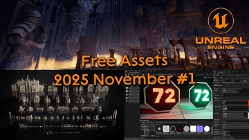 Unreal Engine free assets November 2025 Part 1