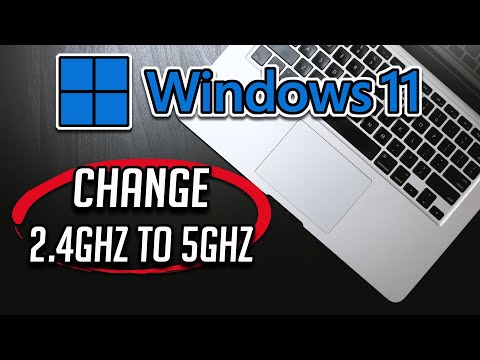 How to Change From 2.4ghz to 5ghz Wireless Network Adapter in Windows 11- [Tutorial]