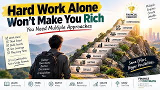 Hardwork Alone Won't Make You Rich #life #facts #story #wisdom #rich 