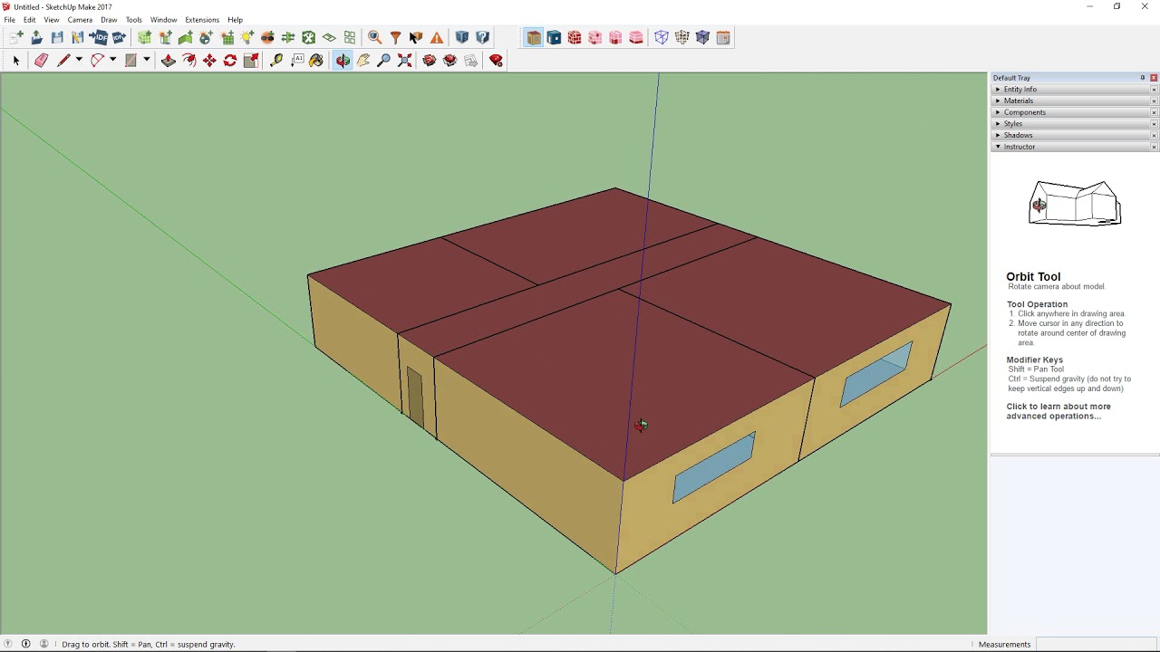 Tutorial EnergyPlus - Parte 1 - Modelagem no Sketchup - YouTube