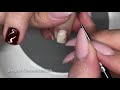 NAIL ART WITH HIL | EASY SNTLER FLOWER CROWN WITH GEL POLISH | Hilary Dawn Herrera