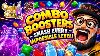 Watch These COMBO BOOSTERS Smash Every Impossible Level! Candy Crush Soda Saga Watch These COMBO BOOSTERS Smash Every Impossible Level! Candy Crush Soda Saga
