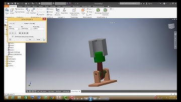 Inventor #2_Mô phỏng cơ cấu Tay quay con trượt