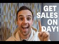 How I Get Sales on Day ONE (Building Tech Products)