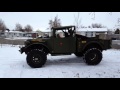 M37 playing in the snow, by itself. Granny low....