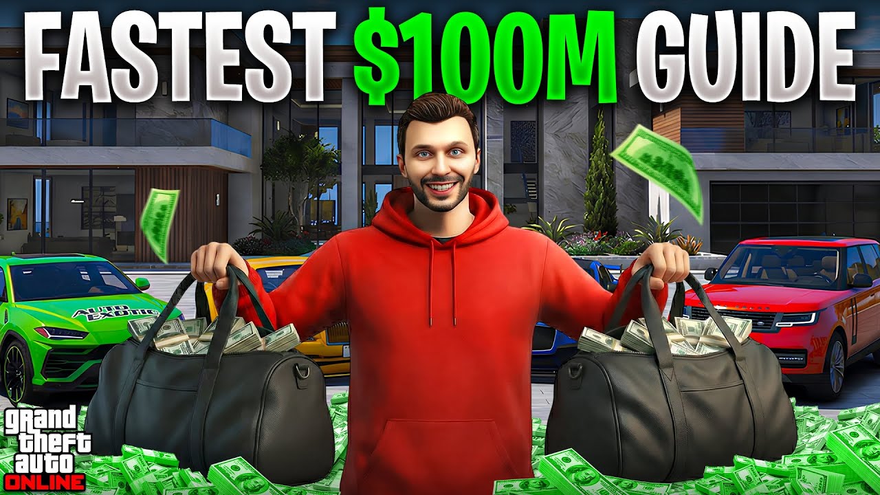 How To Get $100M in the Fastest Way Possible In GTA Online
