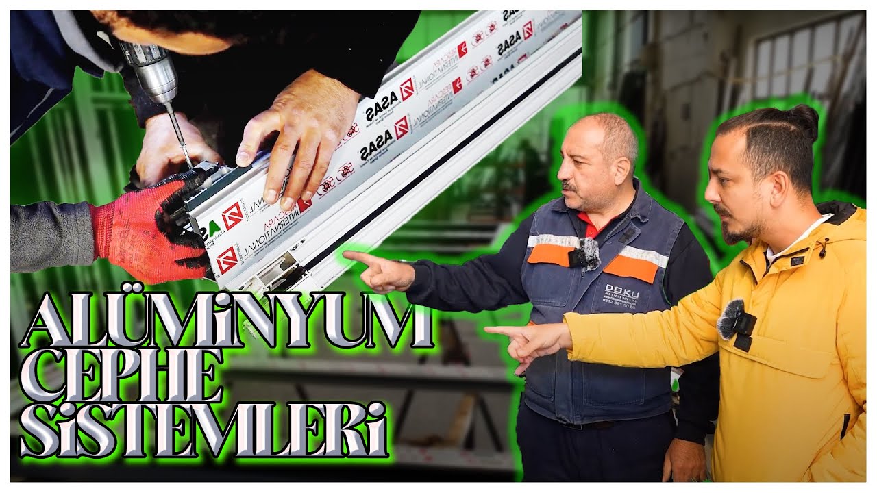 Alüminyum Cephe Sistemleri / İmalat