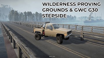 Snowrunner - Trying Out A New PROVING GROUNDS! Can The Chevy Handle It?