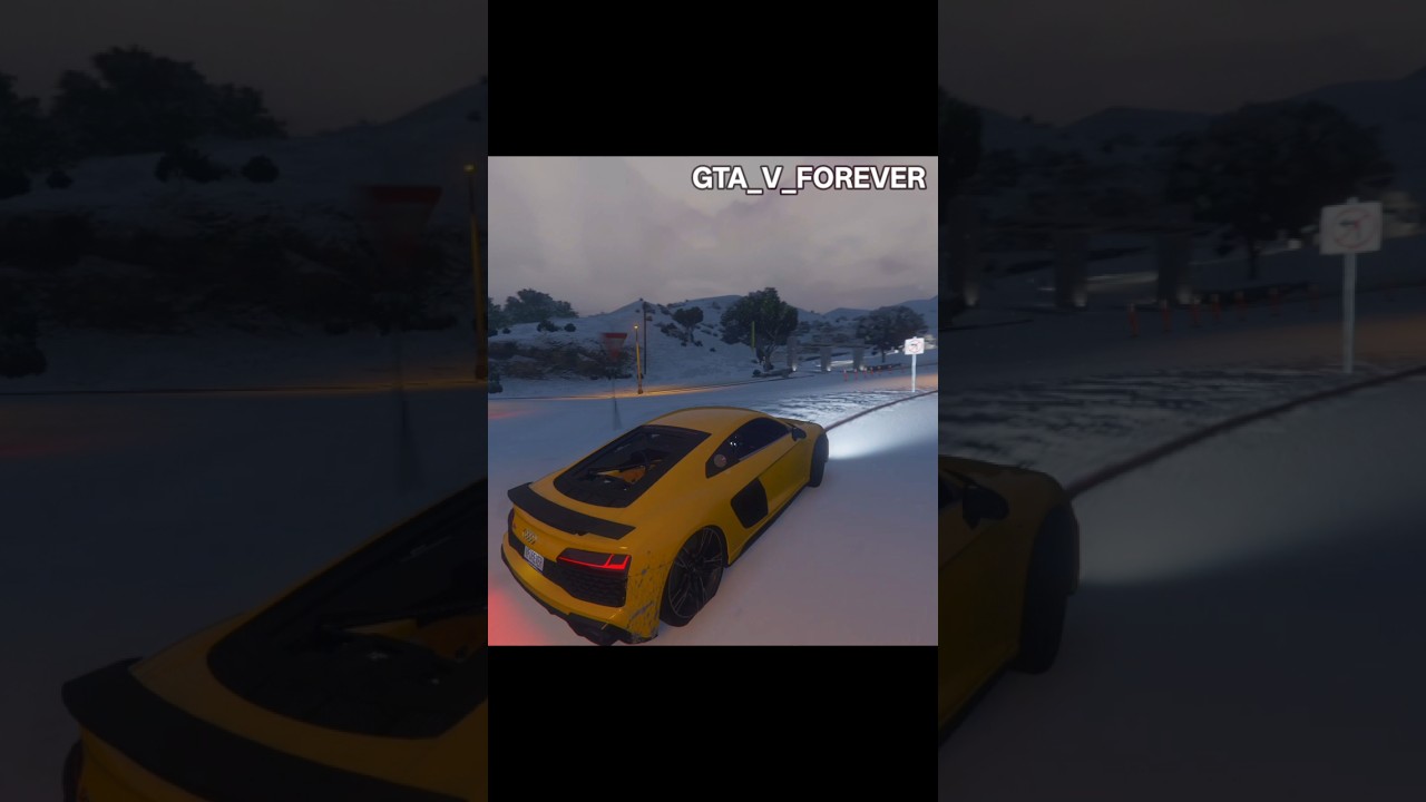 gta 6 Audi R8 drive 