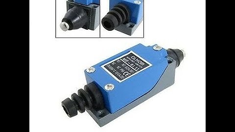 Limit Switches ME-8111 - NC adjustment