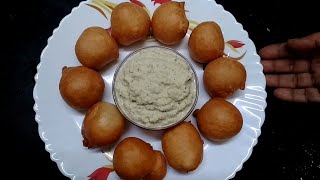 Mysore Bajji || Easy to make || Breakfast and Evening snack || Begums Kitchen ||