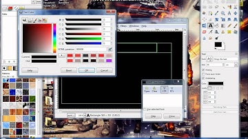 How To Create Burn In -Effect Using GiMP 2.6