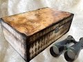 Decoupage Tutorial Paper on Wooden Box - Ντεκουπάζ σε Ξύλο με Χαρτί -DIY Craft by Debi