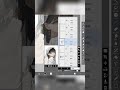 (肌はベース灰色でも影をオレンジにすればいい！ということを動画にしたかったのに影の向き的に失敗した)胸元を塗るだけの動画です。 #shorts