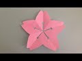 折り紙 桜の花2 簡単な切り方