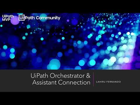 Connecting Assistant with UiPath Orchestrator | RPA | Interactive Sign in