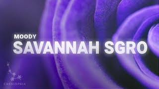 Video thumbnail of "Savannah Sgro - Moody (Lyrics)"