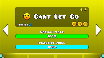 Geometry Dash level 6 Can’t Let Go all 3 coins