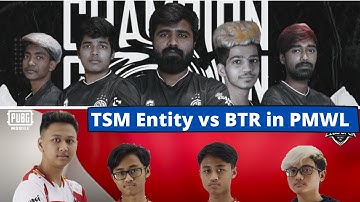 TSM Entity vs BTR intense fight in PMWL 2020