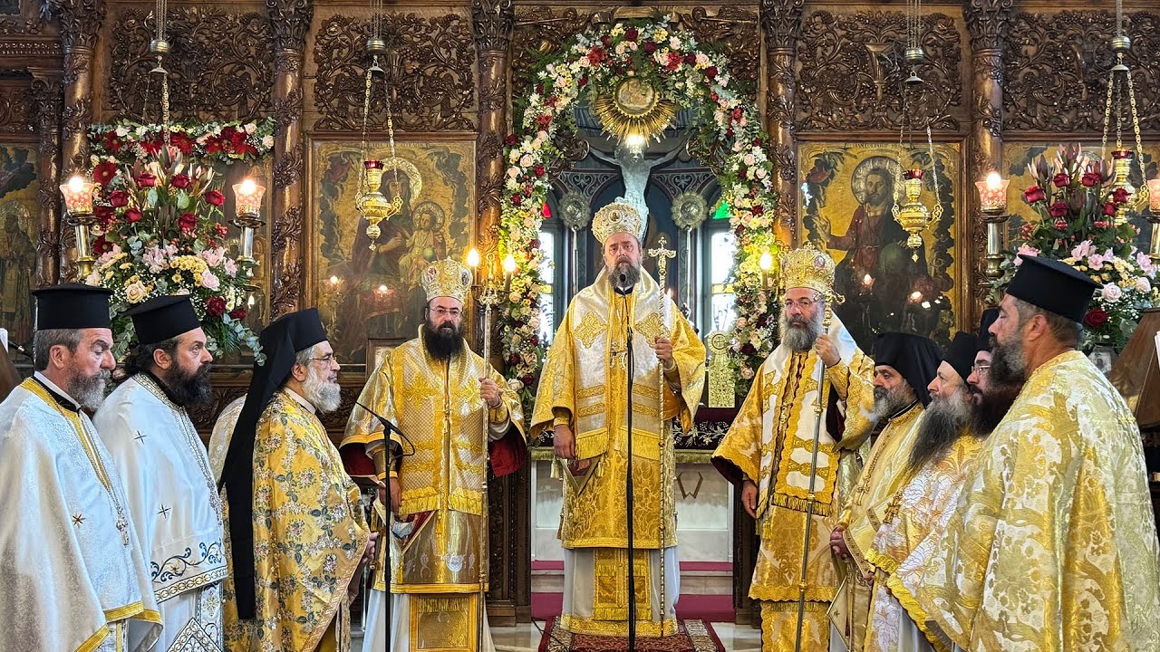 Στιγμιότυπα Πανηγύρεως Ιερού Μητροπολιτικού Ναού Εισοδίων της Θεοτόκου Ρεθύμνης (21-11-2024)