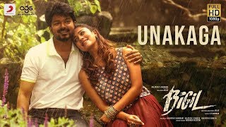 Bigil  Unakaga Official HD Video Song | Vijay | Nayanthara | Atlee || screenshot 5