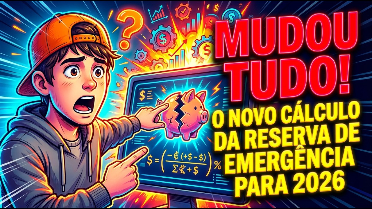 Mudou Tudo! O Novo Cálculo da Reserva de Emergência para o Cenário de 2026