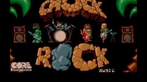 Amiga Game Intro : Chuck Rock / Core Design (1991)