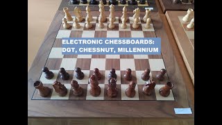 Overview electronic chessboards Millennium Supreme, Chessnut Pro, DGT #millennium  #dgt  #chessnut