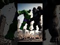 Shocking Hulk vs King Kong: Ground-Pounding Earth-Shattering Clash! 💥🦍 #HulkVsKong