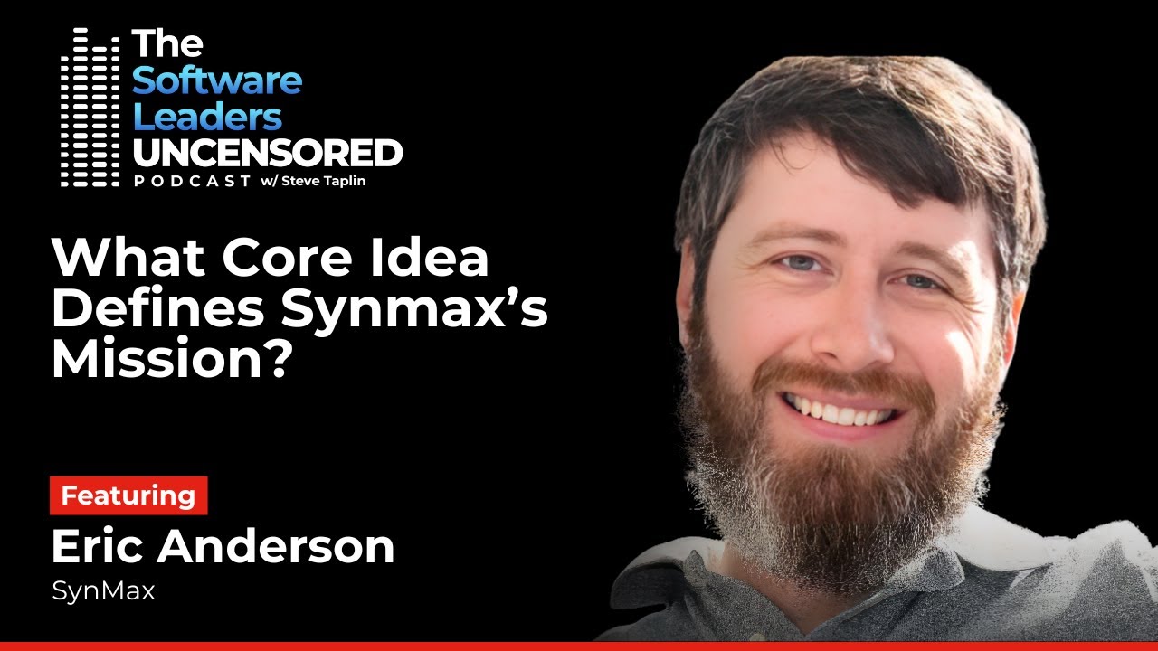 Eric Anderson, CTO of Synmax, on Disrupting Energy & Maritime ...