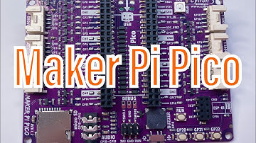 Maker Pi Pico Base For The Raspberry Pi Pico Overview | GPIO Connectors
