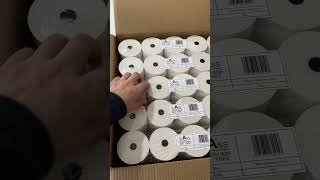 80Mm X 80Mm 55Gsm Thermal Receipt Paper Roll